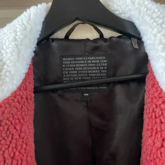 STEVE MADDEN LONG TEDDY JACKET ♥️ - Picture 3 of 3